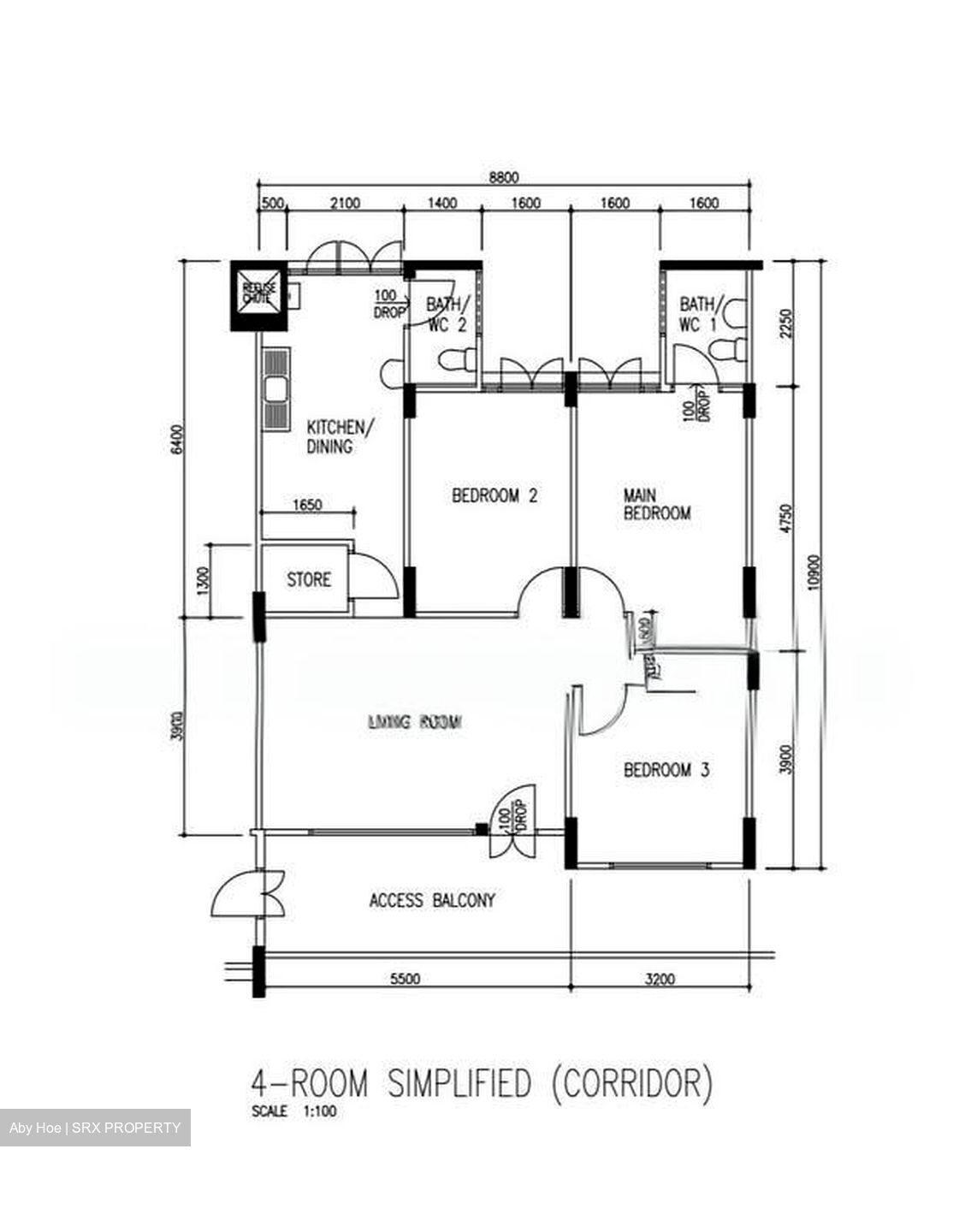 Blk 503 Hougang Avenue 8 (Hougang), HDB 4 Rooms #536339941